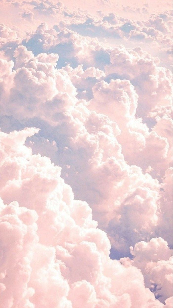 Pastel Aesthetic Clouds Notepad 100-Sheets