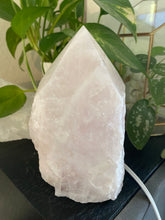 Smokey, Rose and Clear Quartz Lamps